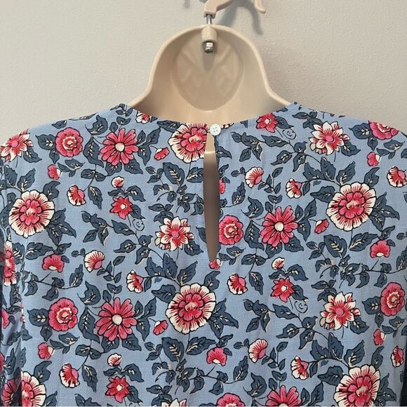 LOFT Long Sleeve Floral Print Dress Size XS  NWT! - Picture 4 of 9